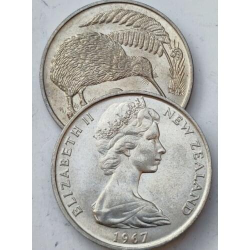 28mm New Zealand ,100% Real Genuine Comemorative Coin,Original Collection