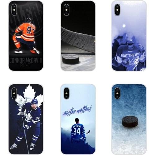 Accessories Phone Cases Covers For Samsung A10 A30 A40 A50 A60 A70 M30 Galaxy Note 2 3 4 5 8 9 10 PLUS Ice Hockey