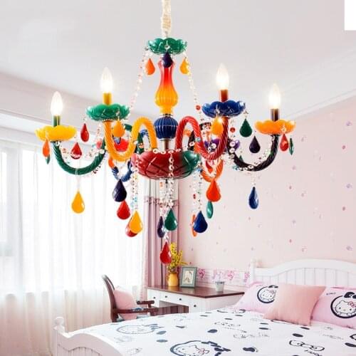 Decorative Chandelier For Living Room Modern Foyer Chandelier Lighting Led Kids Pendant Chandelier Bedroom With Crystal K9
