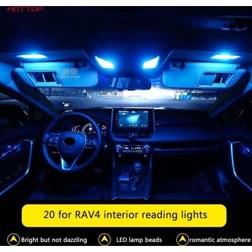 For Toyota RAV4 2019 2020 Fifth Generation Vehicle Reversing Light Reading Light Atmosphere Lamp Decoration