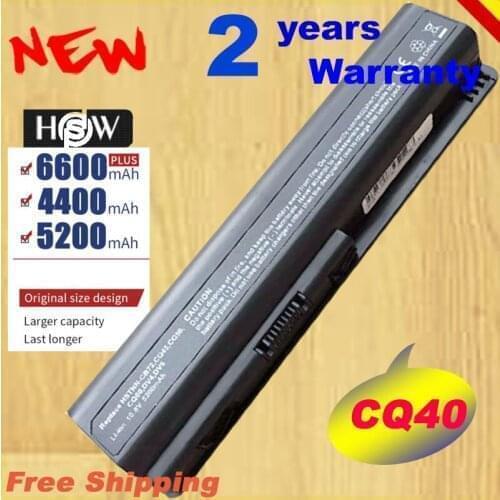 HSW New 6 Cells Laptop Battery For HP Pavilion DV4 DV5 dv6-1100 Series Battery HSTNN-IB72 HSTNN-LB72 HSTNN-LB73 SHIPPING
