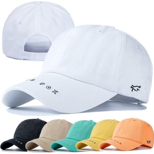 New Women Men Cotton Kpop Brand Cap Fashion Side FABIO FOX Embroidered Baseball Cap Adjustable Outdoor Summer Streetwear Hat