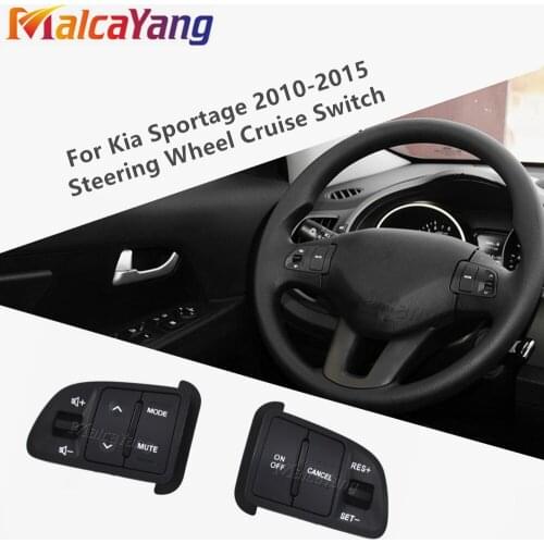 Car -styling buttons For KIA Sportage Multi-function Car steering wheel control buttons