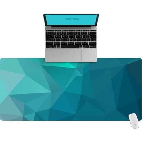 Gradient Color 3D Office Computer Desk Mat Table Keyboard Big Mouse Pad Laptop Cushion Desk Non-slip Mat Gamer Mousepad Mat