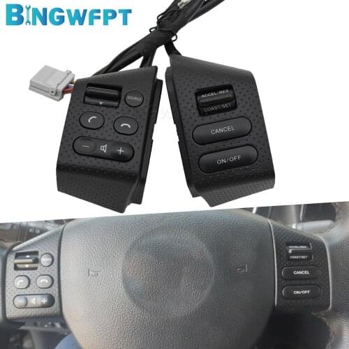 Left+Right Volume Phone Button Switch Steering Wheel Control Button For Nissan Tiida LIVINA Old Sylphy