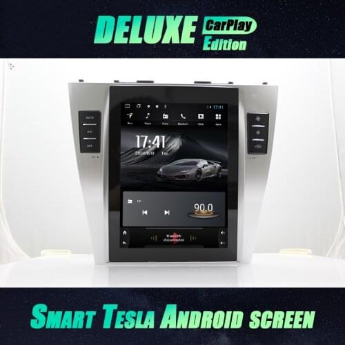 Tesla Screen Navigation CARPLAY Stereo For Toyota Camry 6 XV 40 50 2010 2009 Android 10 GPS Car Radio Multimedia Player 2 Din
