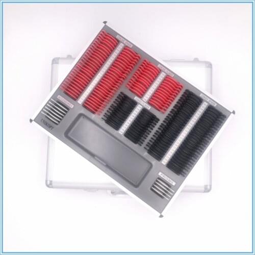 Trial Lens Set 158 pcs Lens Evidence Box Plastic Rim SL-158 Aluminum Case