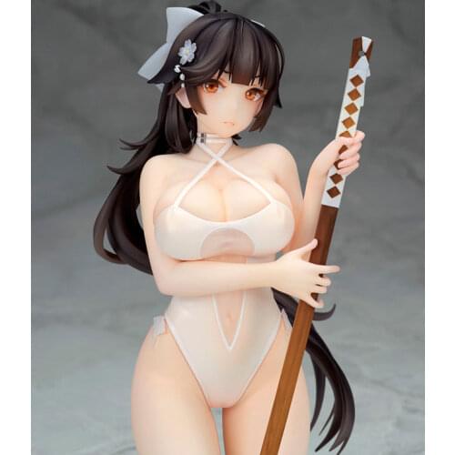 Unpainted GK Resin Figure 1/7 Scale Azur Lane Kaohsiung Sandy Beach Rhapsody ver. Model Kit Self-Assembled Figures Kit No.253