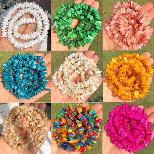 5-8mm Irregular Chips Gravel Natural Agates Turquolses Amethysts Garnet Stone Beads Diy Bracelet Supplies For Jewelry Making 33"