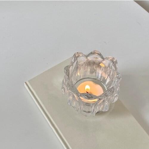 Candle Holders For Home Decor Glass Wedding Table Centerpieces Candelabros Candle Stick Holder