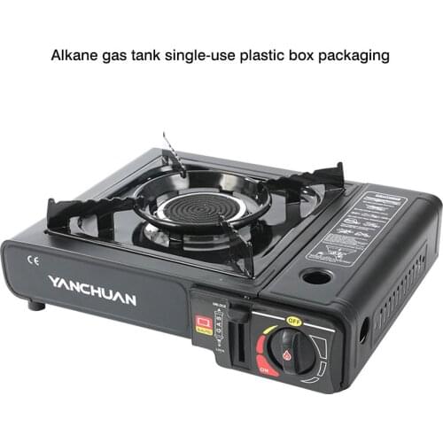 Outdoor Gas Cooker Piezoelectric Ignition Portable Barbecue Stove Anti-skid Safe Camping Gas Stove Rustproof Portable Gas Cooker