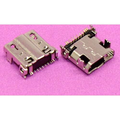 YuXi 11P Micro USB jack socket charging Port Connector For Samsung Galaxy S4 I9500 I9502 I9505 N7100 N719 N7108 N7102 N7105