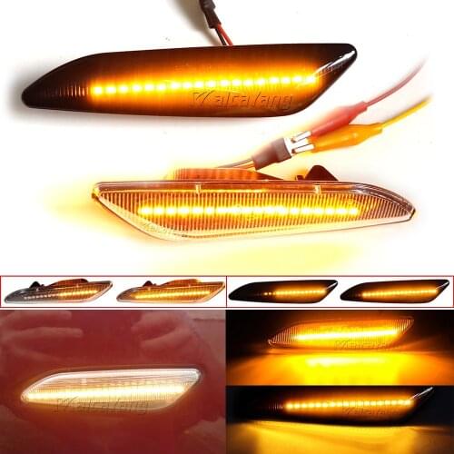 LED Dynamic Side Marker Light Turn Signal Sequential Blinker Lamp For Alfa Romeo 156 147 / Fiat Tipo / Lancia Delta 3 Ypsilon