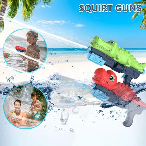 Outdoor Beach Water Gun Pistol High Capacity Blaster Soaker Shooter Summer Pool Beach Water Fighting Squirt Toy