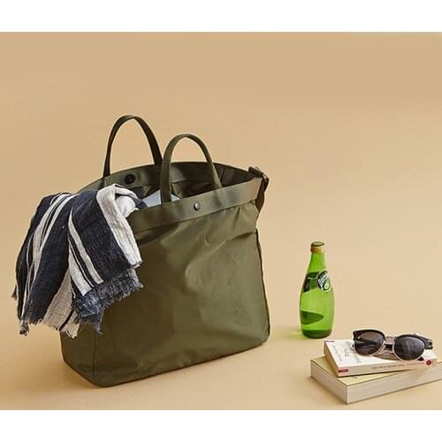 Waterproof nylon luggage bag, short distance travel bag, portable clothes, one shoulder storage travel exercise Yoga Bag