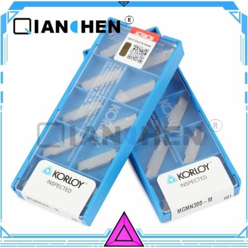 Korloy MGMN300-M H01 (10pcs/lot) High Quality Internal Turning Tool Insert Genuine Original Korea Hard Alloy Ashley