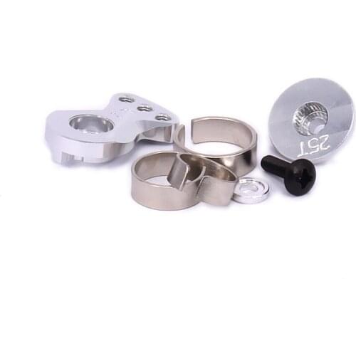 1PC Aluminum Buffer Servo Arm 25T 24.4mm Long For Rc Hobby Model Car Crawler Hopup Parts Crawler Truck Clambing Car