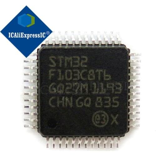 1PCS STM32F103C8T6 STM32F103RFT6 STM32F103RGT6 STM32F105RBT6 STM32F105RCT6 STM32F103CBT6 QFP new and original IC