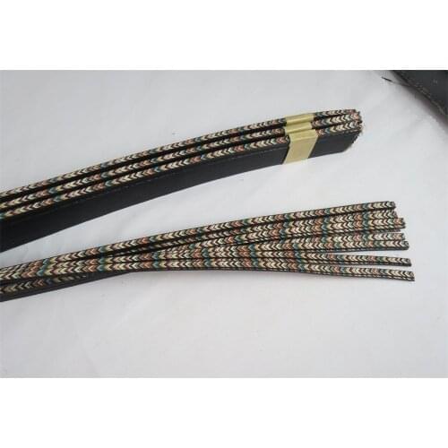 25STRIPS LUTHIER guitar FIGURED BINDING C-97, 6mm x1.2mm thick and 880mm long