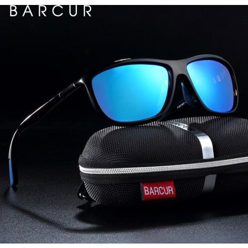 BARCUR Sports Sunglasses Men Night Vision Glasses Shades for Women lunette de soleil femme