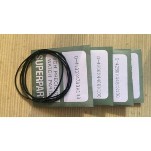 Free Shipping 150 PCs Diameter 0.3mm Round High Precision Watch Case Back O Ring Assorted Sizes