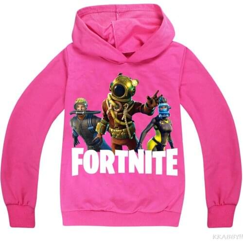 Fortnites New Game Boys Hoodies Cotton Baby Streetwear Kids Sweatshirt Girls Children Hoodie 2-15Years