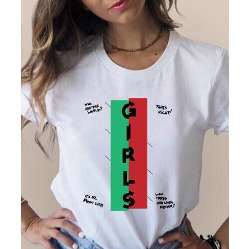 Funny Cool Girl Print T-shirt Women Harajuku White Cotton Women Top&Tees 2019 Summer femme custom tee shirts sassy design