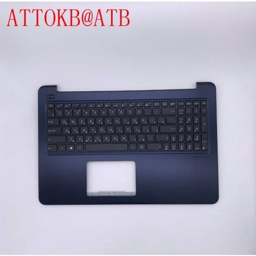 New Russian UA Laptop Keyboard For ASUS E502 E502MA E502SA E502S E502M LAPTOP KEYBOARD C COVER WITH KEYBOARD