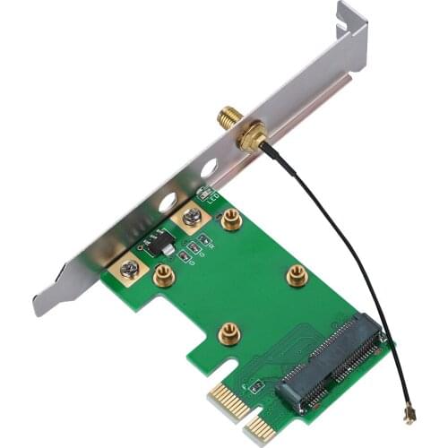 Mini PCI-E To PCI-E Riser Card Expand External Adapter Network Cards Support All PCI-E Mini Cards Electric Accessories