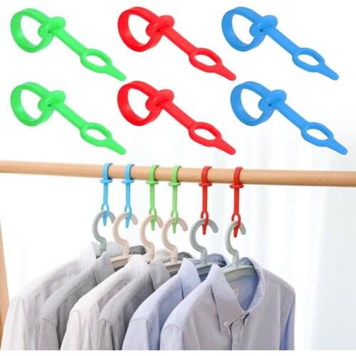10pcs Multi-use Clips Wind Proof Clothes Hanger Fixer Drying Rope Fixing Buckle Food Snack Bag Ring Hanger Lock