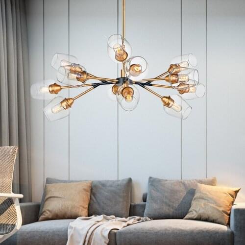 Molecular lamp Nordic lighting living room lamp dining room lamp creative simple modern bedroom lamp personality