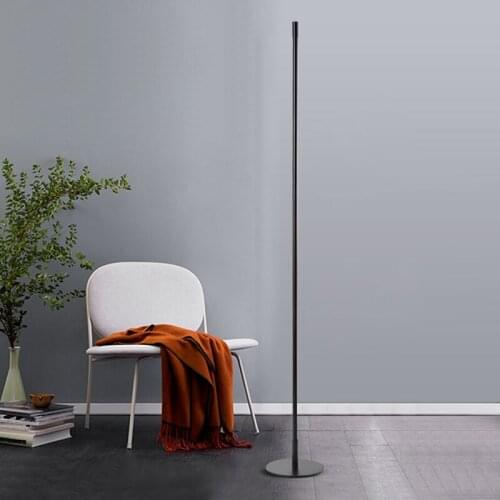 Nordic LED Floor Lamp Remote Control Dimming Tall Floor Lamp for Living Room Bedroom Standing Lamp Indoor Lighting Light Fixture