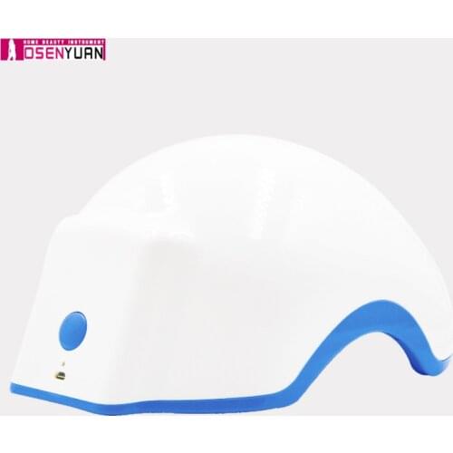Rechargeable Laser Therapy Hair Growth Helmet Equipment 678nm Treatment Anti Loss Promote Regrowth Cap Machine For Men Women