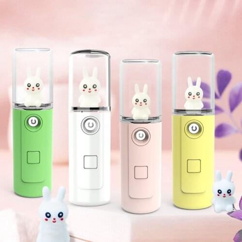 Portable Mini Nano Face Steamer USB Nebulizer Face Moisturizer Humidifier Hydrating Skin Care Facial Cold Spray Beauty Care Tool