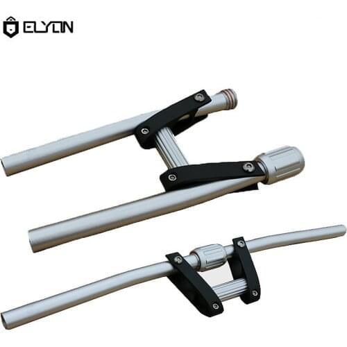 Foldable Aluminum Alloy Handlebars Folding Bicycle Handlebar MTB Mountain Bike Scooter Handle Bar Horizontal Bar 25.4mm