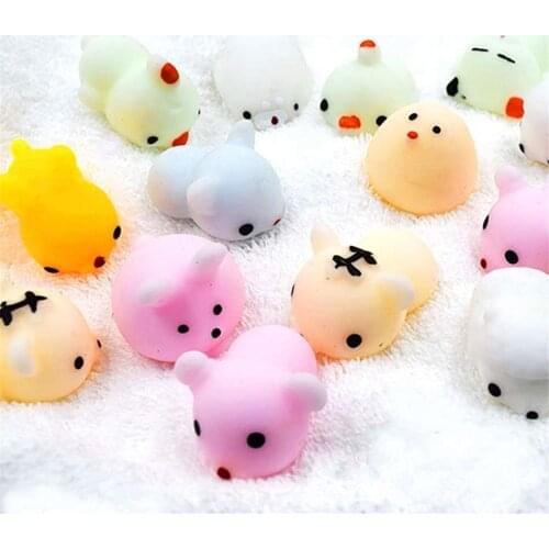 Squishy Min Change Color Cute Cat Antistress Squishy Ball Squeeze Mochi Rising Abreact Soft Sticky Stress Relief Funny Gift Toy