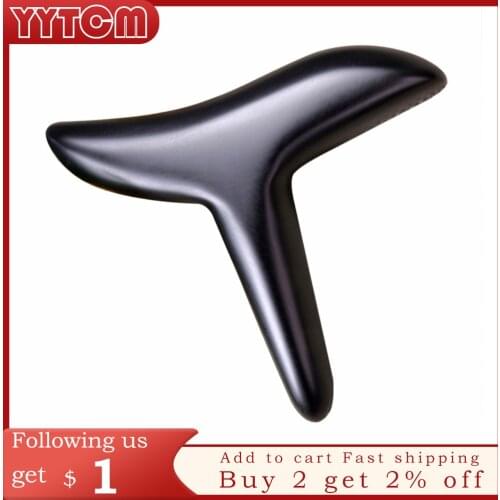 Traditional Bian Needle stone massage cone guasha stone gua sha tool gouache scraper for face massage tool