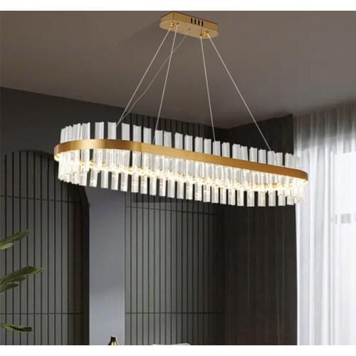 Gorgeous Fashion Restaurant Lights Atmosphere Glass Chandelier Creativity Personality Villa Dining Room Lights