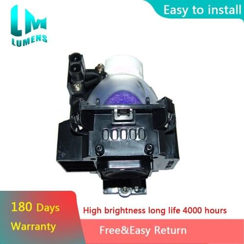 High quality NP07LP for NEC NP300 NP400 NP410 NP500 NP510 NP600 NP610 compatible projector lamp bulb with housing