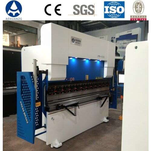 We67K-63T/2500 Sheet Metal Plate Press Brake CNC Hydraulic Bending Machine with 8+1 Axis
