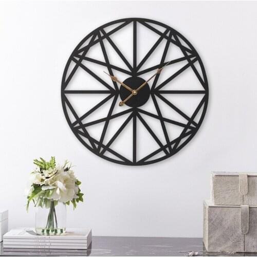 Iron Art Wall Clock, Living Room Wall Clock, fa jing yin Wall Clock, Ultra Large Wall Clock, Wall Clock