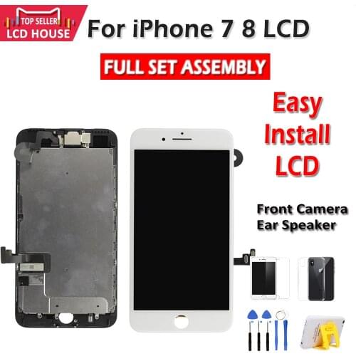 4.7" AAA Quality LCD Screen For Apple iPhone 7 8 LCD Display With 3D Force Touch Screen Assembly Replacement No Dead Pixel LCDs
