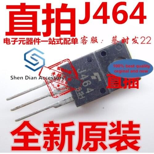 10pcs 100% orginal new in stock 2SJ464 TO220F transistor J464 power tube P-channel field effect