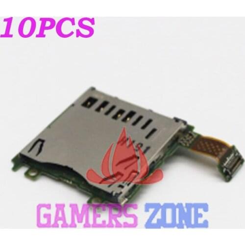 10PCS New SD Game Card Reader Slot Socket Replacement Repair Parts For Nintendo 3DS