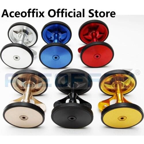 Aceoffix Brompton fender disc double wheel mudguard double wheel CNC