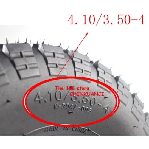 Free Shipping 2019 New 4.10/3.50-4 Tire Scooter Tyre Mini ATV Wheel Tyre 3.50-4 Inner Tube Fit for kenda Wheel Tires Trolley