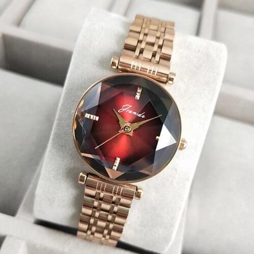 Grande Brand New Style Women Watch Fashion Simple Waterproof Student Stainless Steel Strap Business Women Quartz Watch