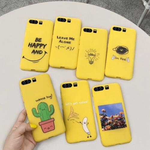For Huawei Honor 9 Case Cute Cartoon Soft Silicone Case For Huawei Honor 9 Lite Cover Couqe Funda on For Honor9 Honor 9 Lite