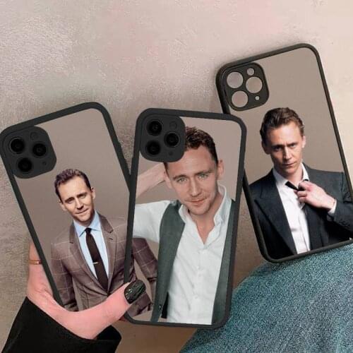 Tom Hiddlestons Phone Case For iphone 12 11 8 7 plus mini x xs xr pro max matte transparent cover