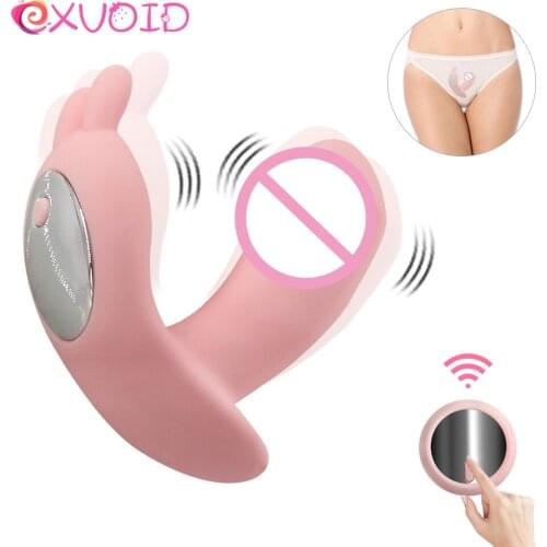 EXVOID Dildo Vibrator Sex Toys for Women G-spot Massager Remote Control Wearable Vibrator Clitoris Stimulate Intimate Goods